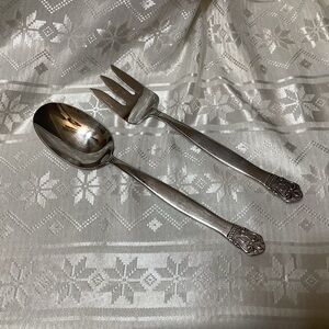 Serving Set GS 18/10 Spoon Fork. Stainless Steel